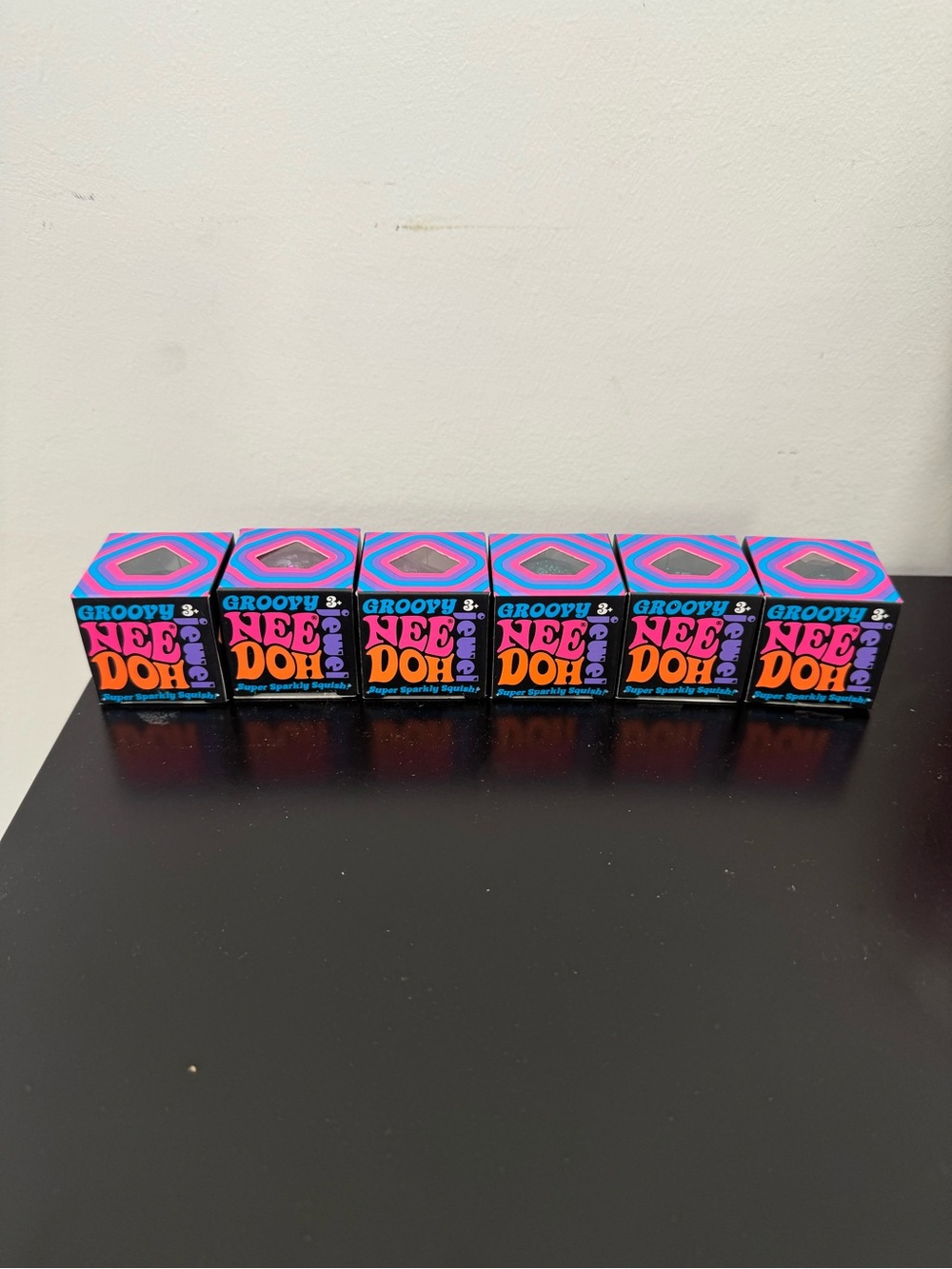 Brand new Needoh mini groovy jewel set of 6